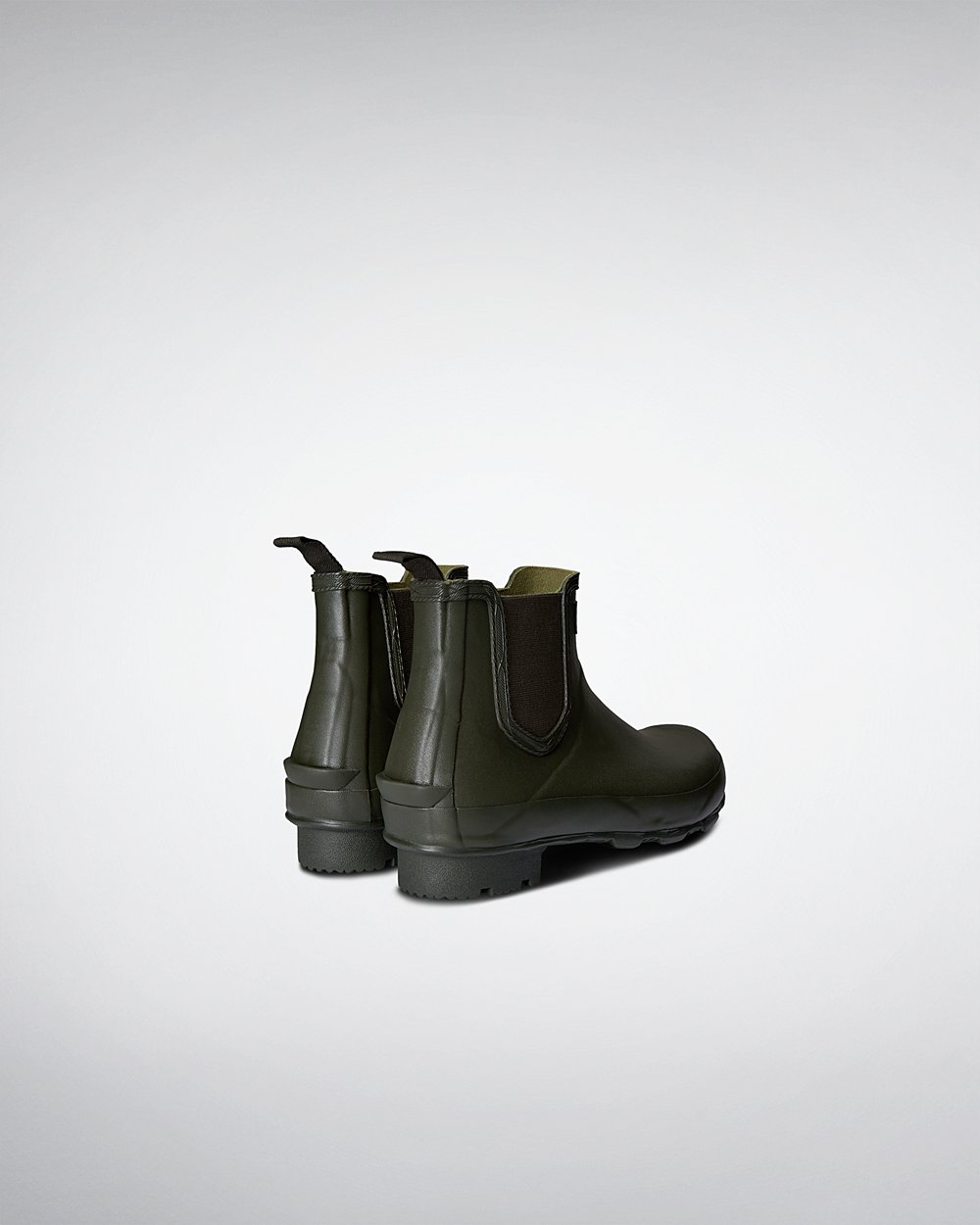 Chelsea Boots Herr - Hunter Norris Field - Mörk Olivgröna - 596381-JIX